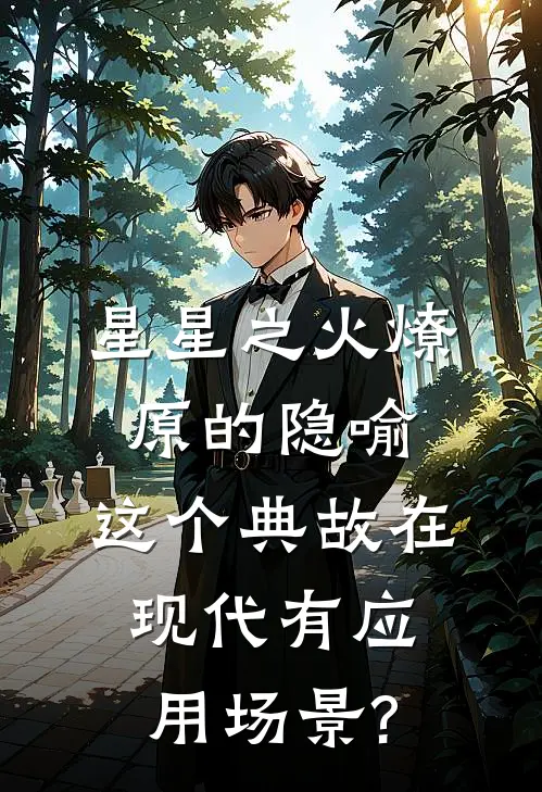 星星之火燎原的隐喻,这个典故在现代有应用场景?