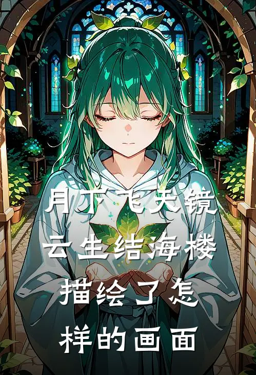 月下飞天镜云生结海楼描绘了怎样的画面