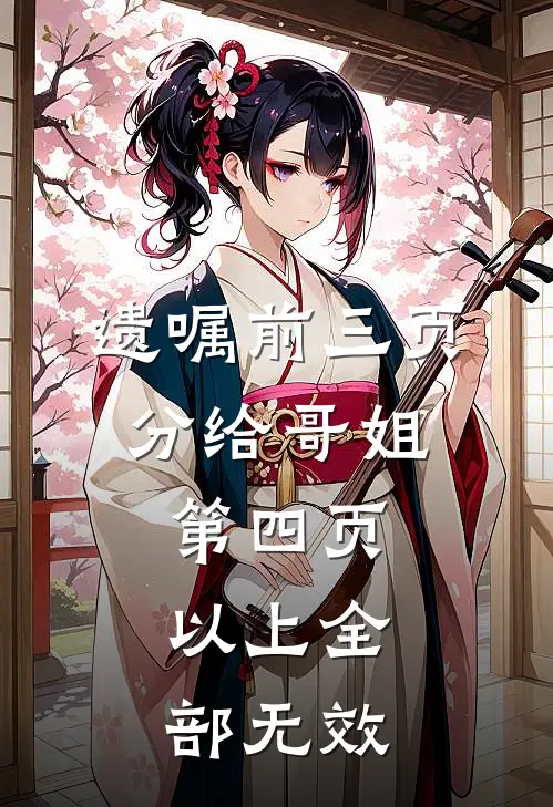 遗嘱前三页分给哥姐，第四页：以上全部无效周强周丽完结版小说_最新章节列表遗嘱前三页分给哥姐，第四页：以上全部无效(周强周丽)