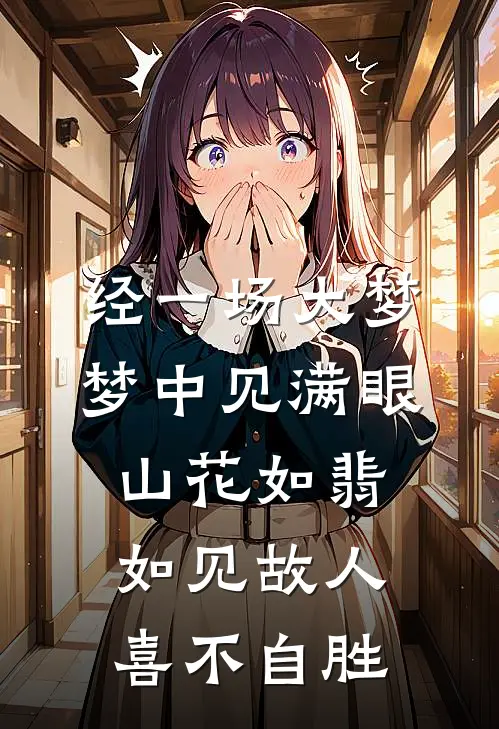 经一场大梦,梦中见满眼山花如翡,如见故人,喜不自胜